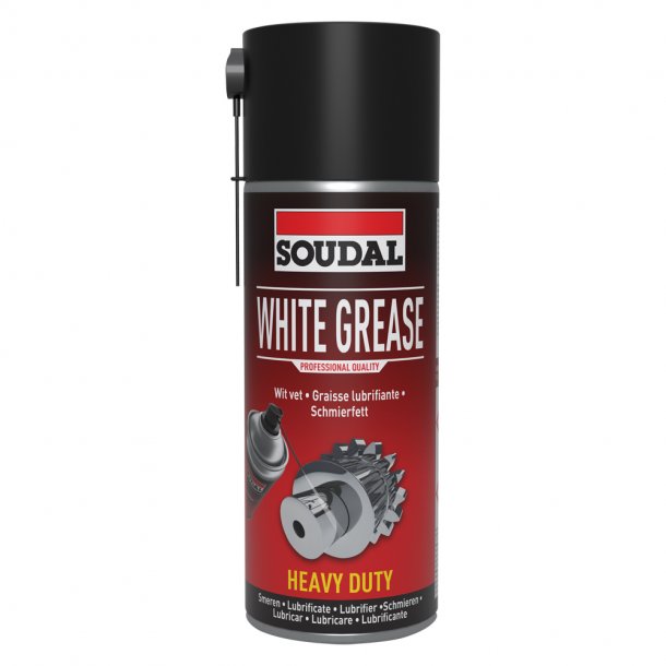 Soudal white grease spray 400 ml.