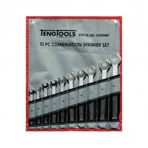 Teng Tools Ring-gaffelngler 6510MM 8-19 mm.