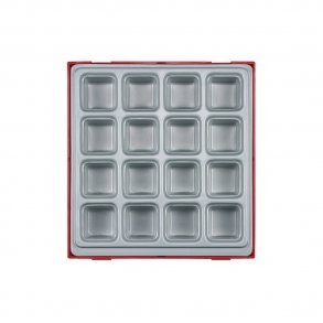 Teng Tools Indbygningsboks med fack TTD02