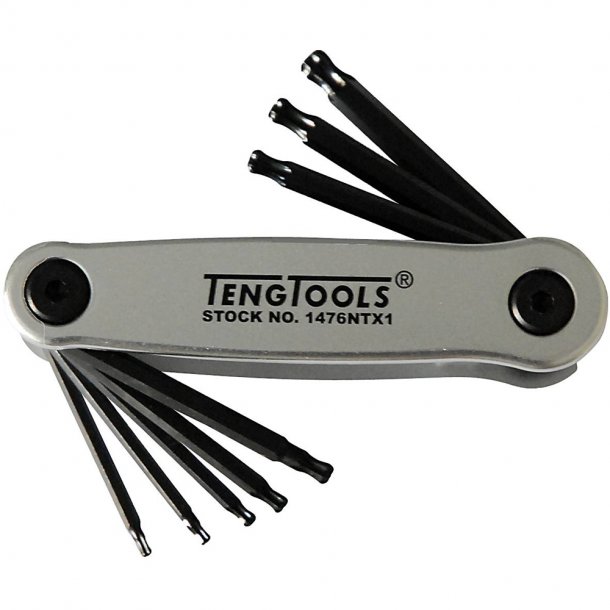 Teng Tools Torx-ngler med kugle 1476NTX1