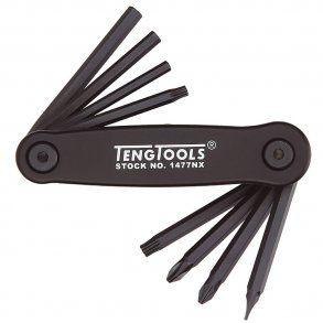 Teng Tools Skruetrkkerst 8 dele 1477NX