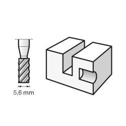 Dremel 196 frsejern HSS 5,6 mm.