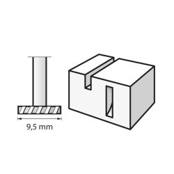 Dremel 199 hjhastighedsskrer  9,5 mm.