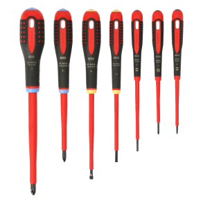 Skruetr�kkers�t 7 stk isoleret