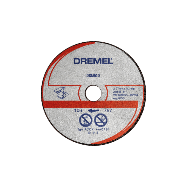 Sk�reskive til metal og plast - 77 mm. 